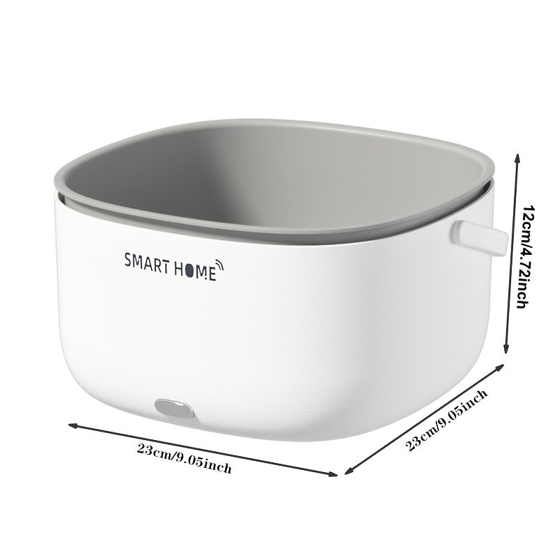 Portable Fruit and Vegetable Washing Machine - Ultrasonic Food Purifier with Handle & Grain Purification Basket - Automatic Ultrasonic Cleaner, Essential Kitchen Gadget for Food Safety
